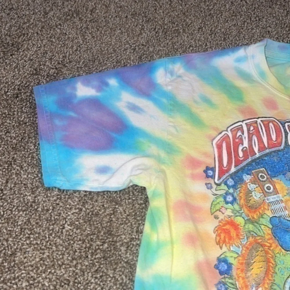 Dead and Company‎ Tour Teddy Print Airplane 2016 Tie Dye T-Shirt Tee Small